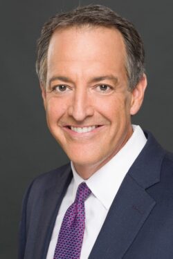 Professional headshot portrait of Pete Ferryman for KPTV against a gray studio backdrop
